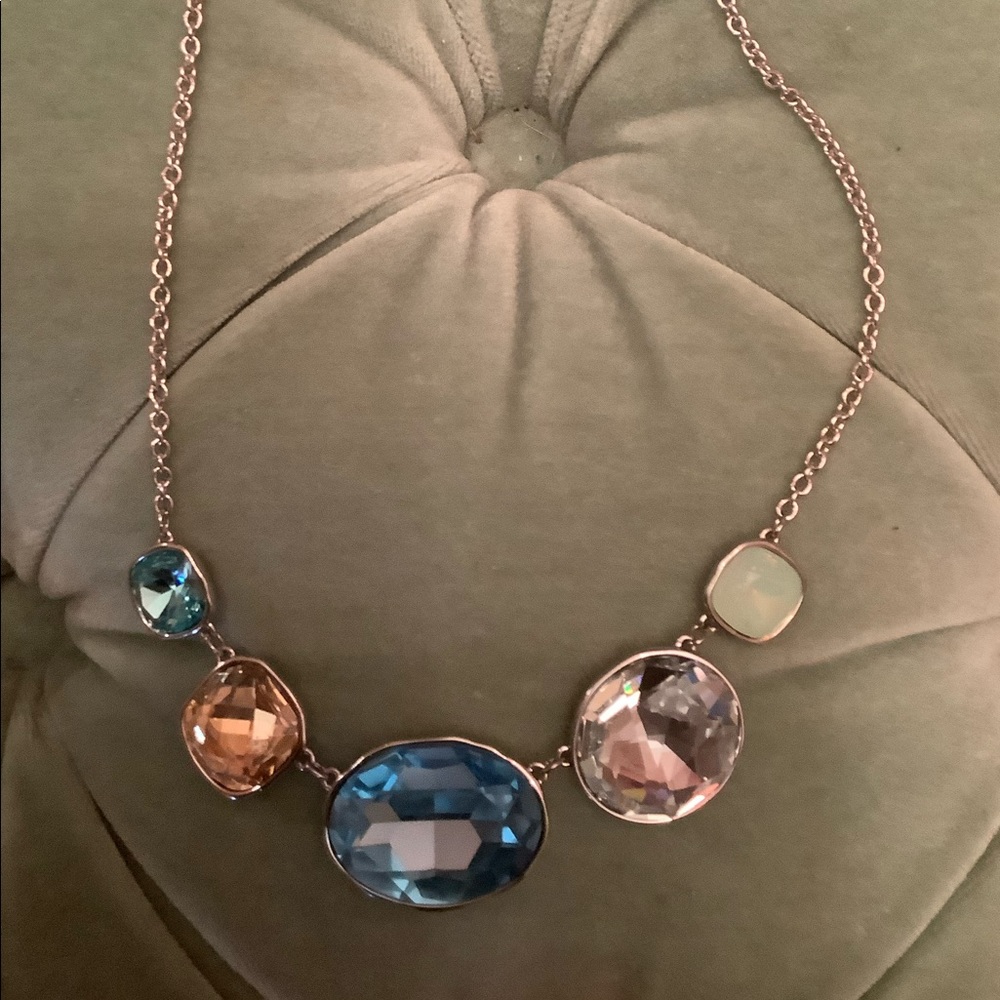 NWOT Touchtone Crystal Marine crystal necklace